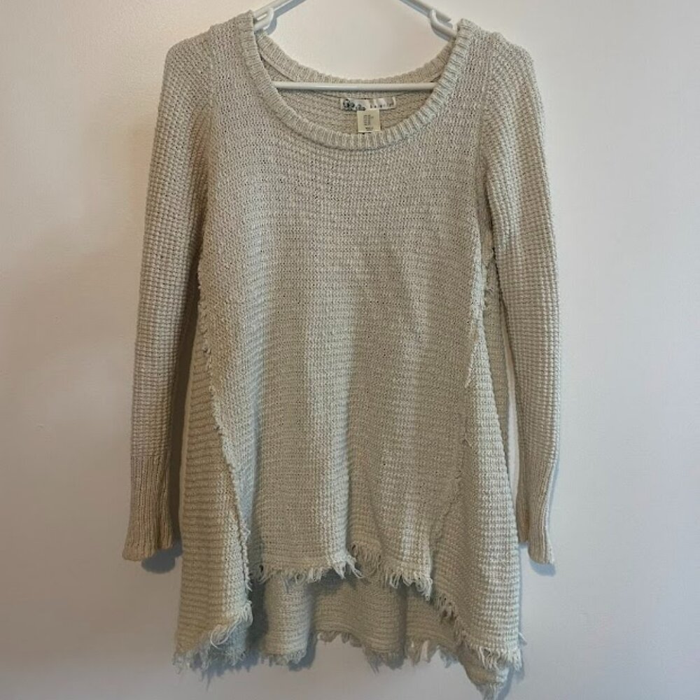 Kaisely Sweater Beige Long Sleeve Sweater Size XS